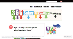 Desktop Screenshot of 365jonkoping.wordpress.com