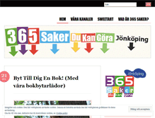 Tablet Screenshot of 365jonkoping.wordpress.com