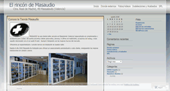 Desktop Screenshot of masaudio.wordpress.com