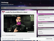 Tablet Screenshot of filmswagg.wordpress.com