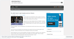 Desktop Screenshot of newsnworld11.wordpress.com