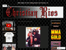 Tablet Screenshot of christianriosmma.wordpress.com
