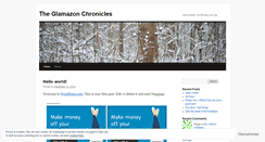 Desktop Screenshot of glamazonchronicles.wordpress.com