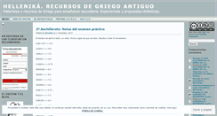 Desktop Screenshot of griegoantiguo.wordpress.com