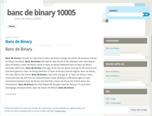 Tablet Screenshot of keyhole.bancdebinary10005.wordpress.com