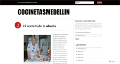 Desktop Screenshot of cocinetasmedellin.wordpress.com