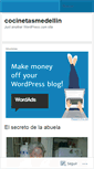 Mobile Screenshot of cocinetasmedellin.wordpress.com