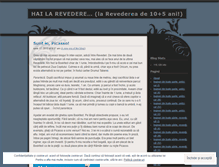 Tablet Screenshot of hailarevedere.wordpress.com