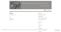 Desktop Screenshot of epistemologiaufro.wordpress.com