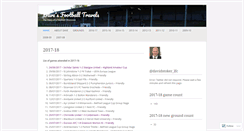 Desktop Screenshot of davesfootballtravels.wordpress.com