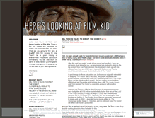 Tablet Screenshot of lookingatfilm.wordpress.com