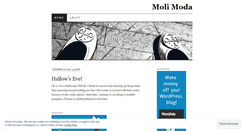 Desktop Screenshot of molimoda.wordpress.com