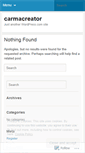 Mobile Screenshot of carmacreator.wordpress.com