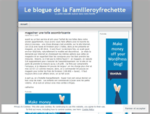 Tablet Screenshot of familleroyfrechette.wordpress.com
