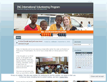 Tablet Screenshot of ingcfc.wordpress.com