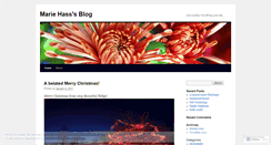 Desktop Screenshot of mariehass.wordpress.com