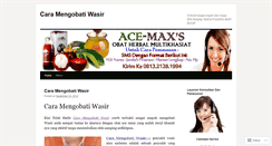 Desktop Screenshot of caramengobatiwasir118.wordpress.com