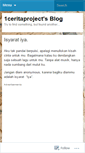 Mobile Screenshot of 1ceritaproject.wordpress.com