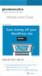 Mobile Screenshot of ghostexecutive.wordpress.com