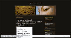 Desktop Screenshot of insightmeditationmodesto.wordpress.com