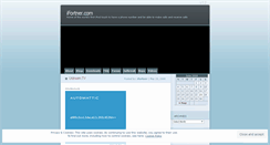 Desktop Screenshot of ifortner.wordpress.com