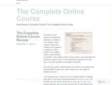 Tablet Screenshot of blogthecompleteonline.wordpress.com