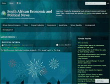 Tablet Screenshot of africaneconomics.wordpress.com