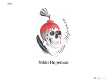 Tablet Screenshot of nikkihopeman.wordpress.com