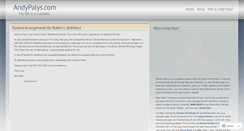Desktop Screenshot of andypalys.wordpress.com