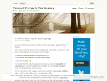 Tablet Screenshot of foundingarden.wordpress.com