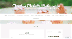 Desktop Screenshot of christinamichellephotography.wordpress.com