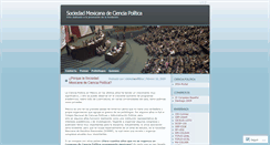 Desktop Screenshot of cienciapoliticamexico.wordpress.com