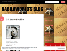 Tablet Screenshot of nabilaworld.wordpress.com