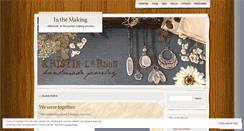 Desktop Screenshot of kristinlarsonjewelry.wordpress.com