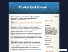 Tablet Screenshot of childadvocacy360.wordpress.com