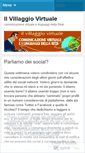 Mobile Screenshot of ilvillaggiovirtuale.wordpress.com