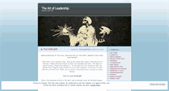 Desktop Screenshot of leadership123.wordpress.com