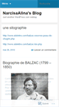 Mobile Screenshot of narcisaalina.wordpress.com