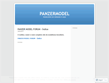 Tablet Screenshot of panzermodel.wordpress.com