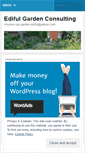 Mobile Screenshot of edifulgardenconsulting.wordpress.com