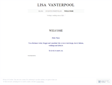 Tablet Screenshot of lisavanterpool.wordpress.com