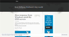 Desktop Screenshot of kenterichsen.wordpress.com