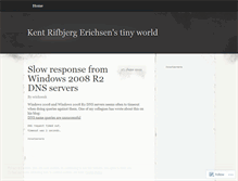 Tablet Screenshot of kenterichsen.wordpress.com