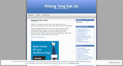 Desktop Screenshot of polong.wordpress.com