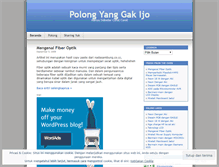 Tablet Screenshot of polong.wordpress.com