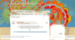 Desktop Screenshot of nataliaordonez.wordpress.com