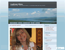 Tablet Screenshot of loughmarewinery.wordpress.com