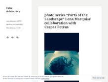 Tablet Screenshot of falsearistocracy.wordpress.com