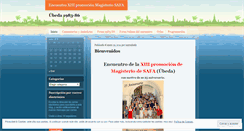 Desktop Screenshot of magisteriosafa.wordpress.com