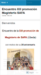 Mobile Screenshot of magisteriosafa.wordpress.com